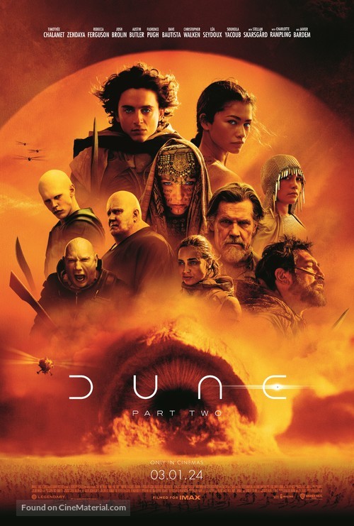 Dune Part Two – Film 4K sur Atlas Pro